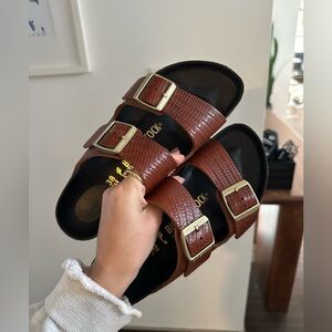 Birkenstock Arizona lizard